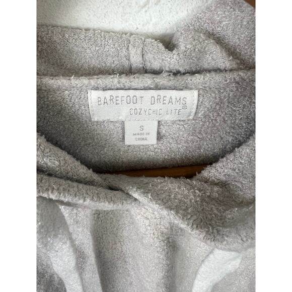 Barefoot Dreams Women's Cozy Fleece Pullover Hoodie Long Sleeve Size Small - Picture 4 of 6